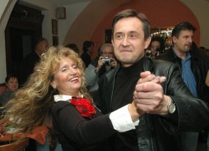 Ivana Barazi a malujc prvnk Stanislav Sedlek.